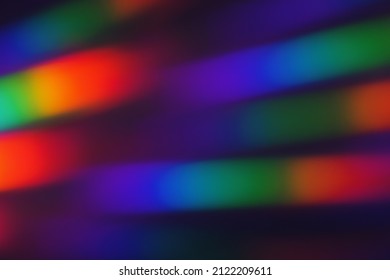 Abstract image of spectrum rays bokeh