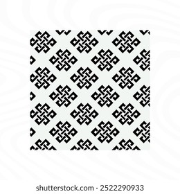 Abstract Invitation Card Border Design with Greek Key Pattern - Powered by Shutterstock