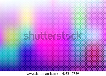 Abstract Iridescent Pattern with Bright Glitter. Spotted Glowing Background. Raster Illustration