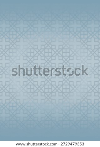 Abstract Islamic geometric pattern on light blue gradient background. Minimalist Arabic lattice ornament for Ramadan Kareem 2026 greeting cards, luxury web headers, and elegant textile design.