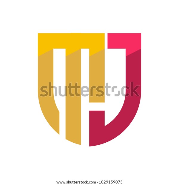 Abstract Letter Mj Logo Abstract Business のイラスト素材