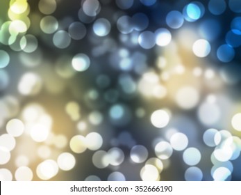 Abstract Light Bokah Background