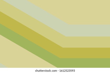 Abstract light brown background and contrasting brown  green   gray diagonal lines 
