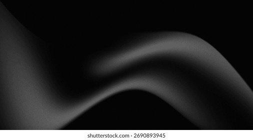 abstract light gray effect, flow line, motion pattern and monochrome gradient color for premium wallpaper, template banner, futuristic background. Illustration luxury graphic design with space