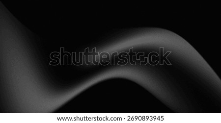 abstract light gray effect, flow line, motion pattern and monochrome gradient color for premium wallpaper, template banner, futuristic background. Illustration luxury graphic design with space