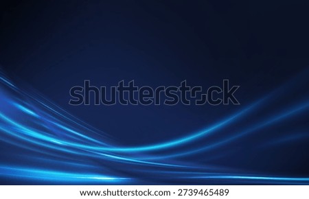 Abstract light shining lines background. The light speed movement concept of future technology. Futuristic, technology pattern for banner or poster design.