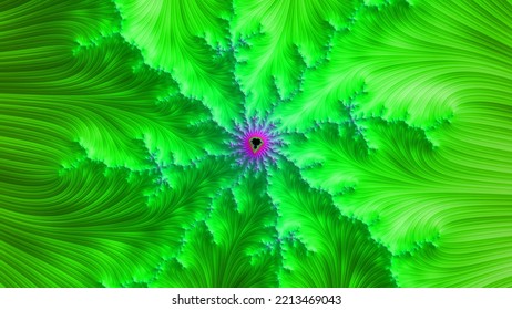 Abstract Lightning Bolt Mandelbrot Set