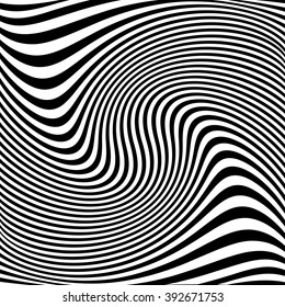 3d Abstract Spiral Background Black White Stock Illustration 146515778