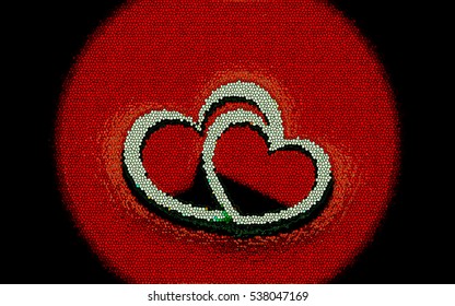 abstract love image background