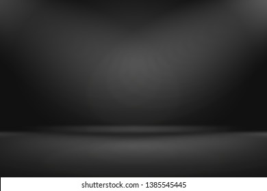 Abstract luxury blur dark grey   black gradient  used as background studio wall for display your products 