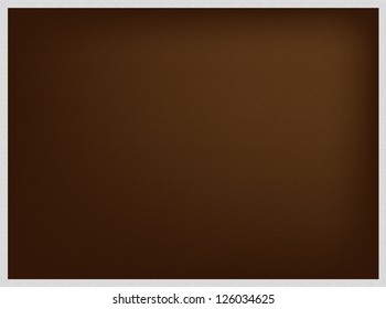 Abstract Luxury Brown Background with A Grey Border Frame with Copy Space for Text Decorated