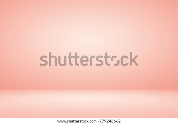 Abstract luxury peach orange white gradient\
background empty space studio room used for display product ad\
website wallpaper\
poster