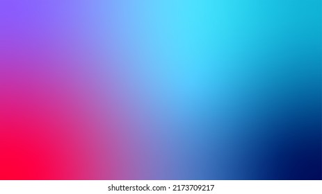 Abstract Magenta Blue Violet Cyan Color Gradient Background