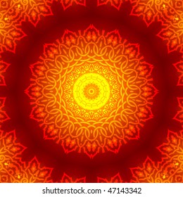 Abstract Mandala Background