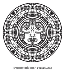 Mayan Mandala Images Stock Photos Vectors Shutterstock