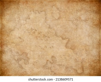 abstract medieval nautical map background