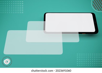 Abstract Mobile V.2 3D Rendering