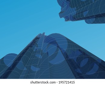abstract modern architecture