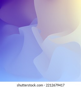 Abstract, Modern And Colorful Mesh Gradient Background, Latest Trend.