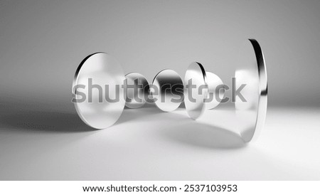 Similar – Image, Stock Photo circle Reflection wide