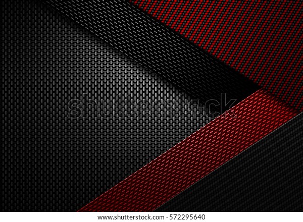 Abstract modern red carbon
fiber textured material design for background, wallpaper, graphic
design