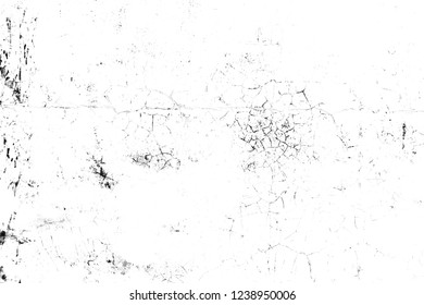 Abstract monochrome background. Black and white texture pattern with cracks, chips, scratches, stains, scuffs. Grunge for design or printing. - Shutterstock ID 1238950006