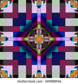 abstract mosaic