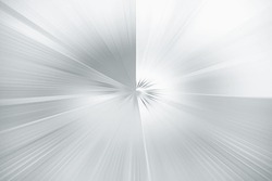 ABSTRACT MOTION BACKGROUND, WHITE SILVER RAYS DYNAMIC MOTION BACKDROP, METALLIC PATTERN DESIGN, ABSTRACTION TEMPLATE