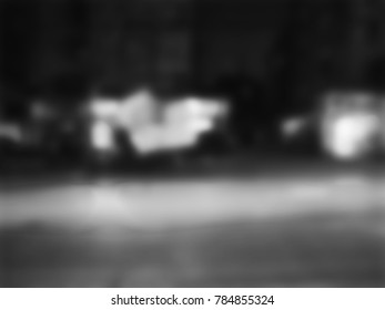Abstract motion blur background, black and white color tone