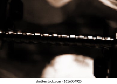 Abstract motion blur background, camera movement