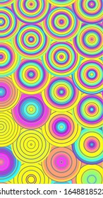 Abstract moving circular lines, circle shapes background.