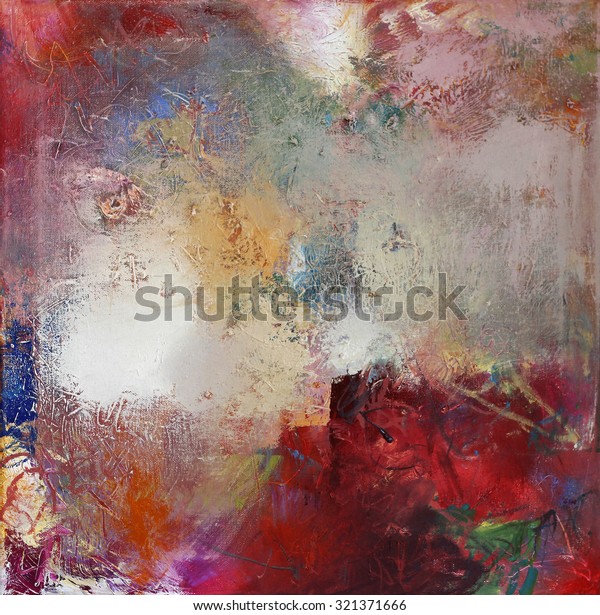 Abstract Multicolor Layer Artwork Opaque Transparent Stock Illustration ...