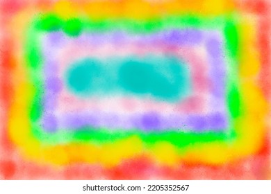 Abstract Multicolor Spray Paint Texture For Background Usage