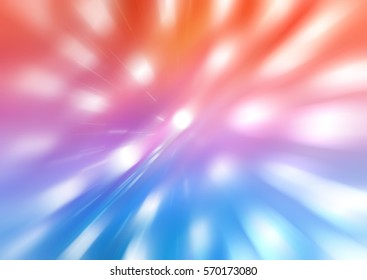 Abstract multicolored background. Explosion star. illustration digital. - Shutterstock ID 570173080