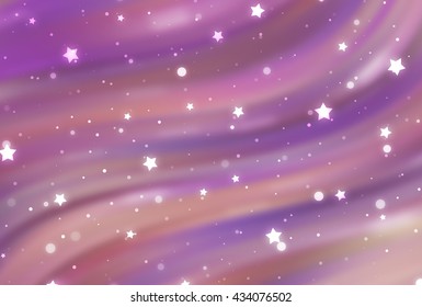Abstract multicolored elegant background with glitter and waves