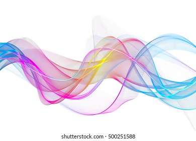 abstract multicolored waves
