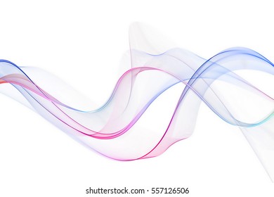 abstract multicolored waves
