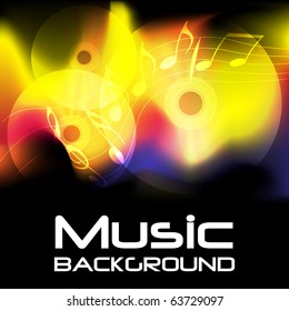 Abstract Music Background