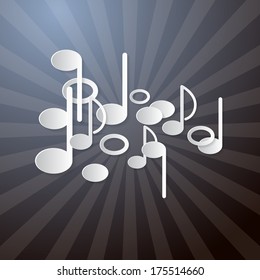 Abstract Music Background - Also Available in Vector Version 