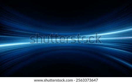 Abstract neon background, rays of light in the dark.