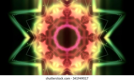 Abstract neon lights