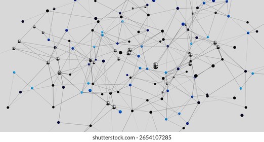 Abstract Network Connection: Complex Data Visualization