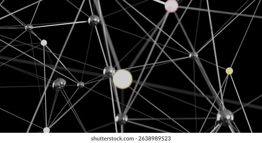Abstract Network Connection: Nodes and Lines