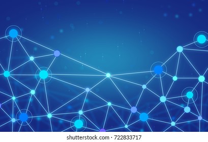 Abstract network data stream concept background. for Digital cyber network Technology  business.