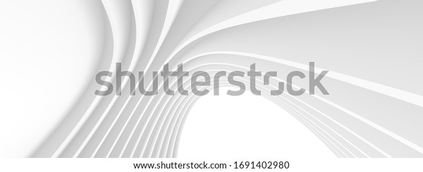 Abstract White Artistic Texture Office Wall Branding
