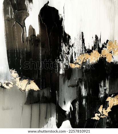 Abstract oil painting. Contemporary ART. Abstract hand painted golden background. Magic abstract artwork.