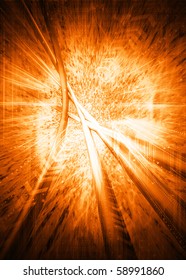 Abstract Orange Background