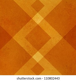 Abstract Orange Background Geometric Design For Fall Autumn Colored Brochures Or Thanksgiving Backgrounds With Classy Shapes And Lines Forming Wallpaper Pattern Has Vintage Grunge Background Texture