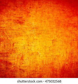 Abstract Orange Background Grunge Texture