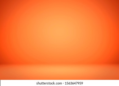 Abstract Orange Background Layout Design,studio,room, Web Template ,Business Report With Smooth Circle Gradient Color.